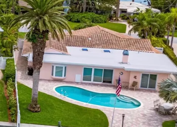 House Em Indian Rocks L 4 Quartos Com Piscina Casa de férias Clearwater Beach